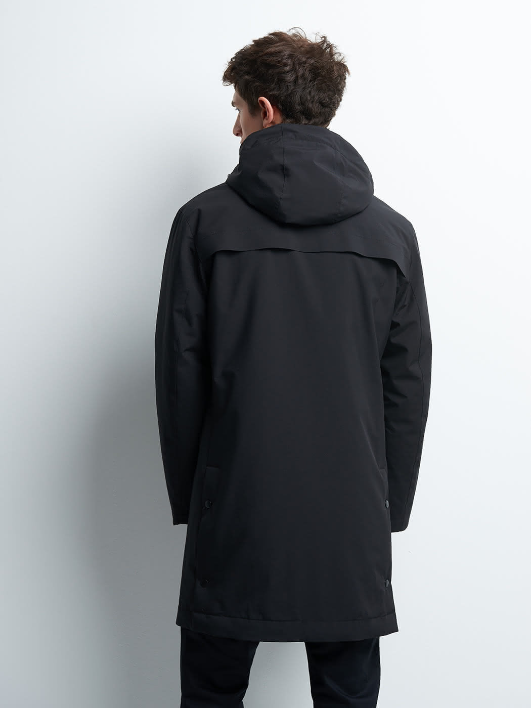 Imperméable déperlante à capuche