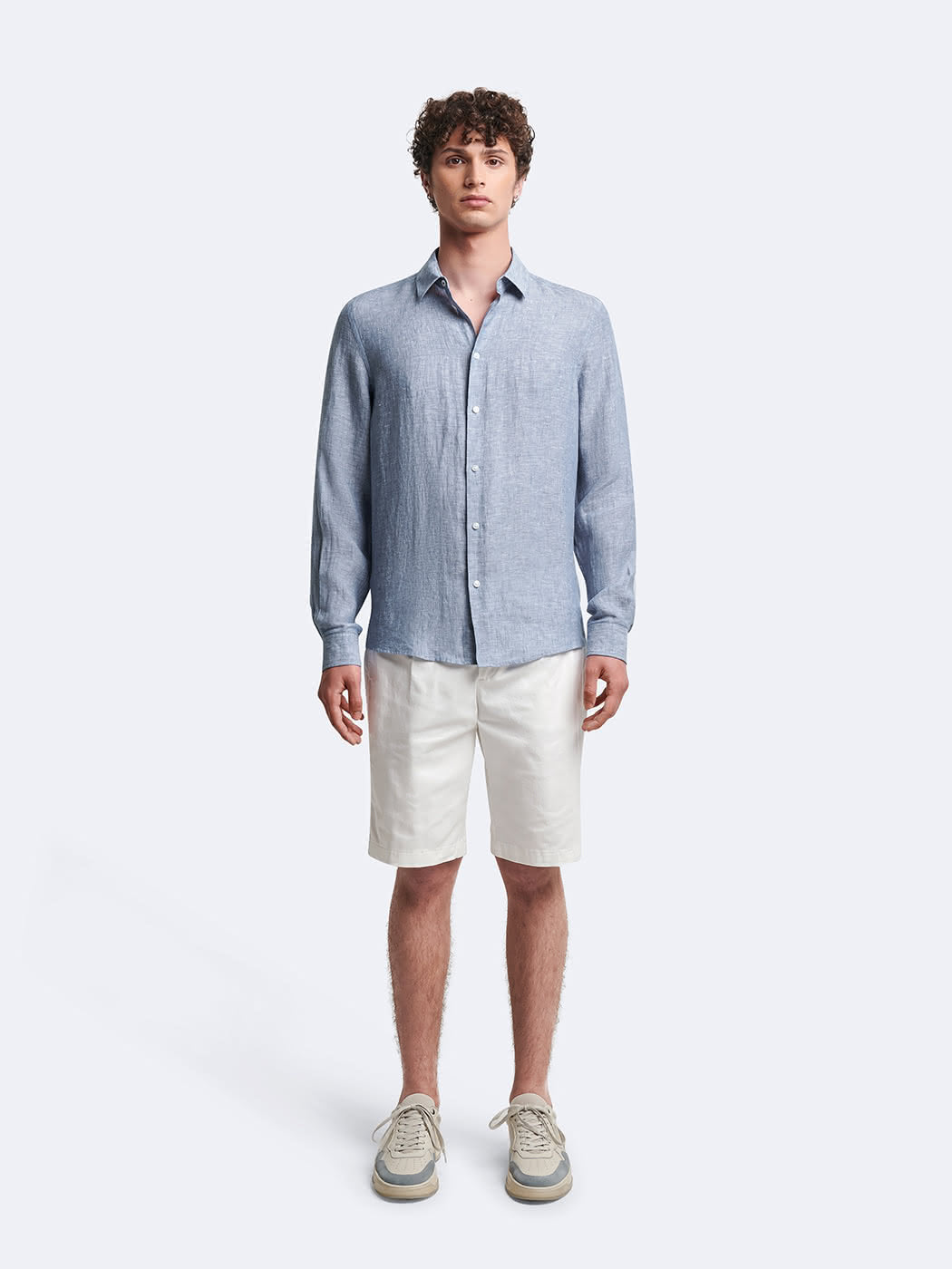 Bermuda regular en coton