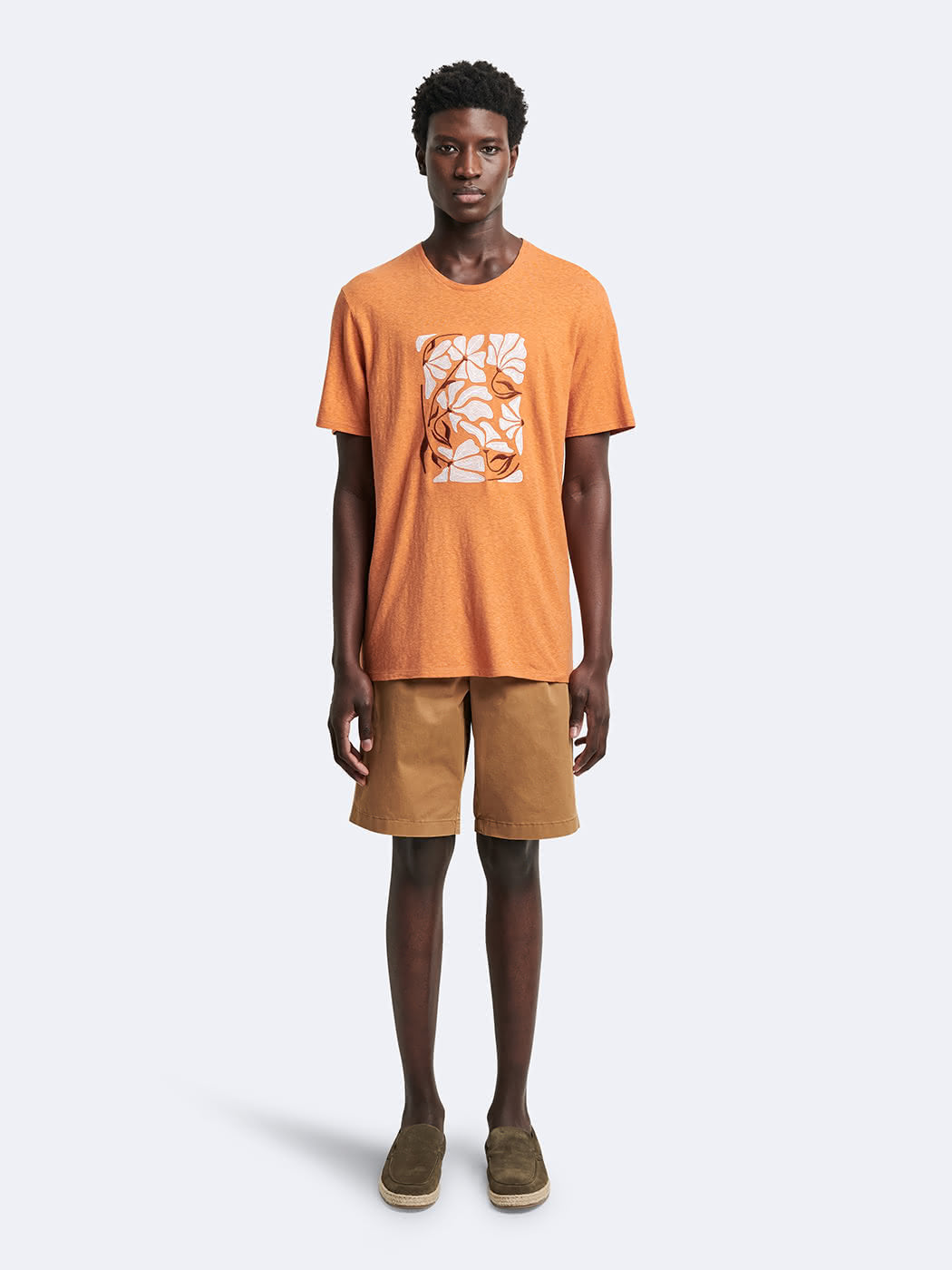 Bermuda regular en coton