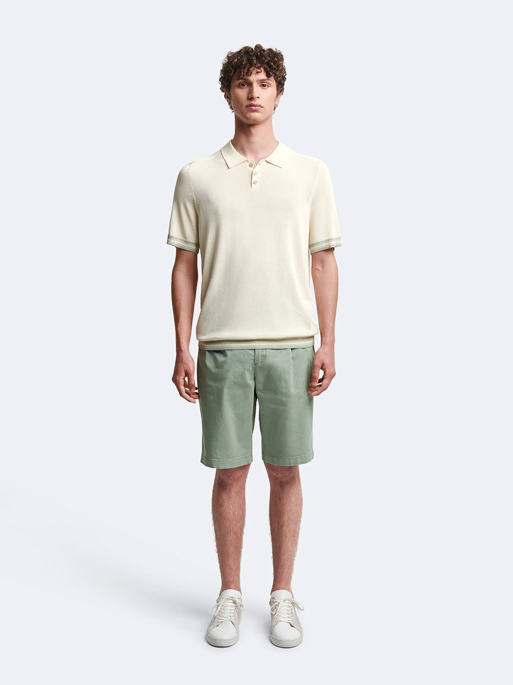 Bermuda regular en coton