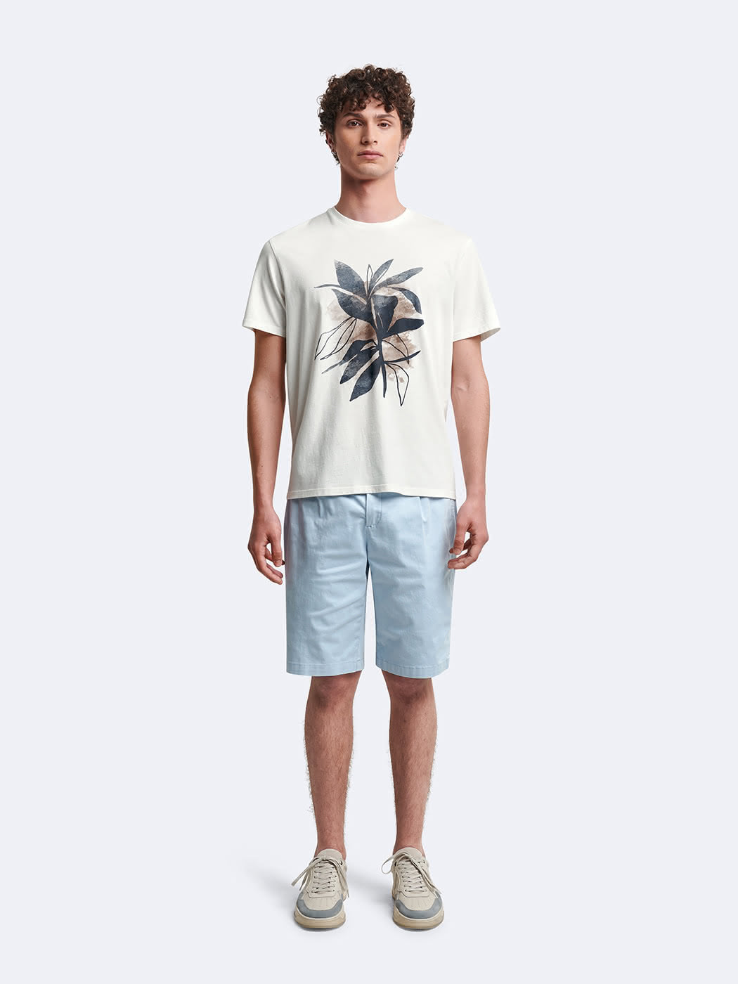 Bermuda regular en coton