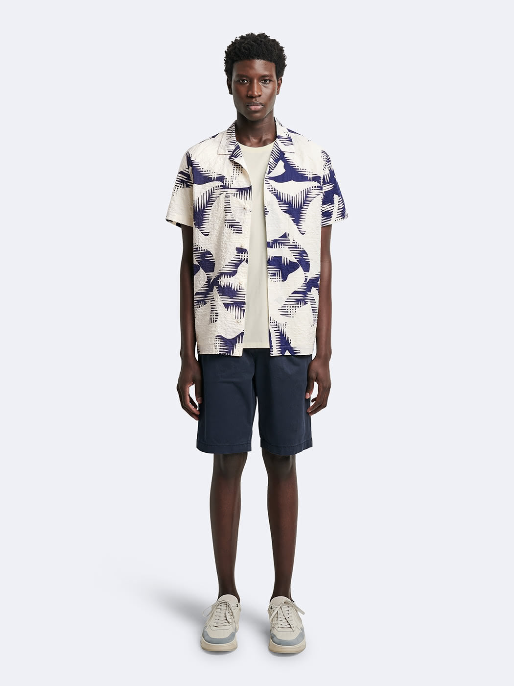 Bermuda regular en coton