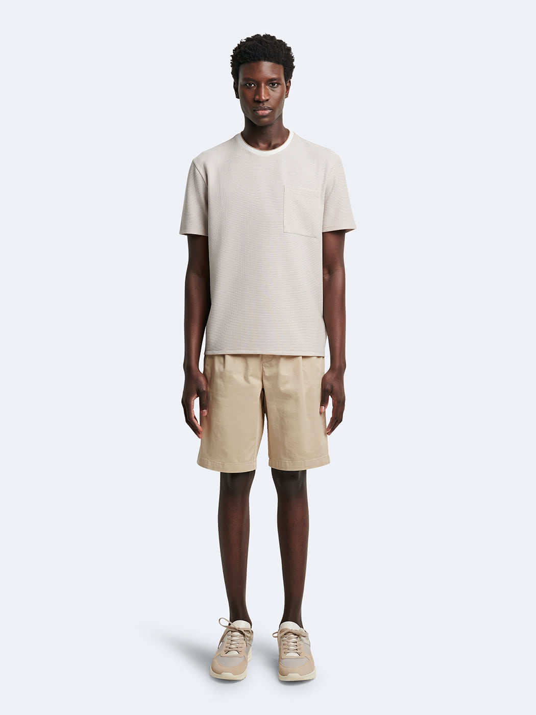 Bermuda regular en coton