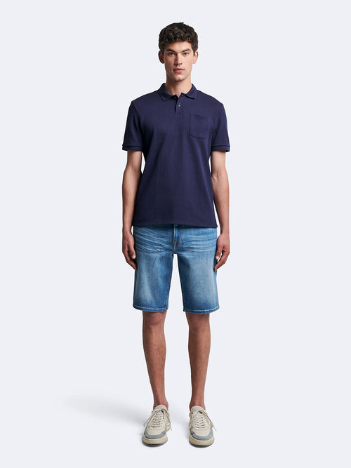 Bermuda en coton délavé