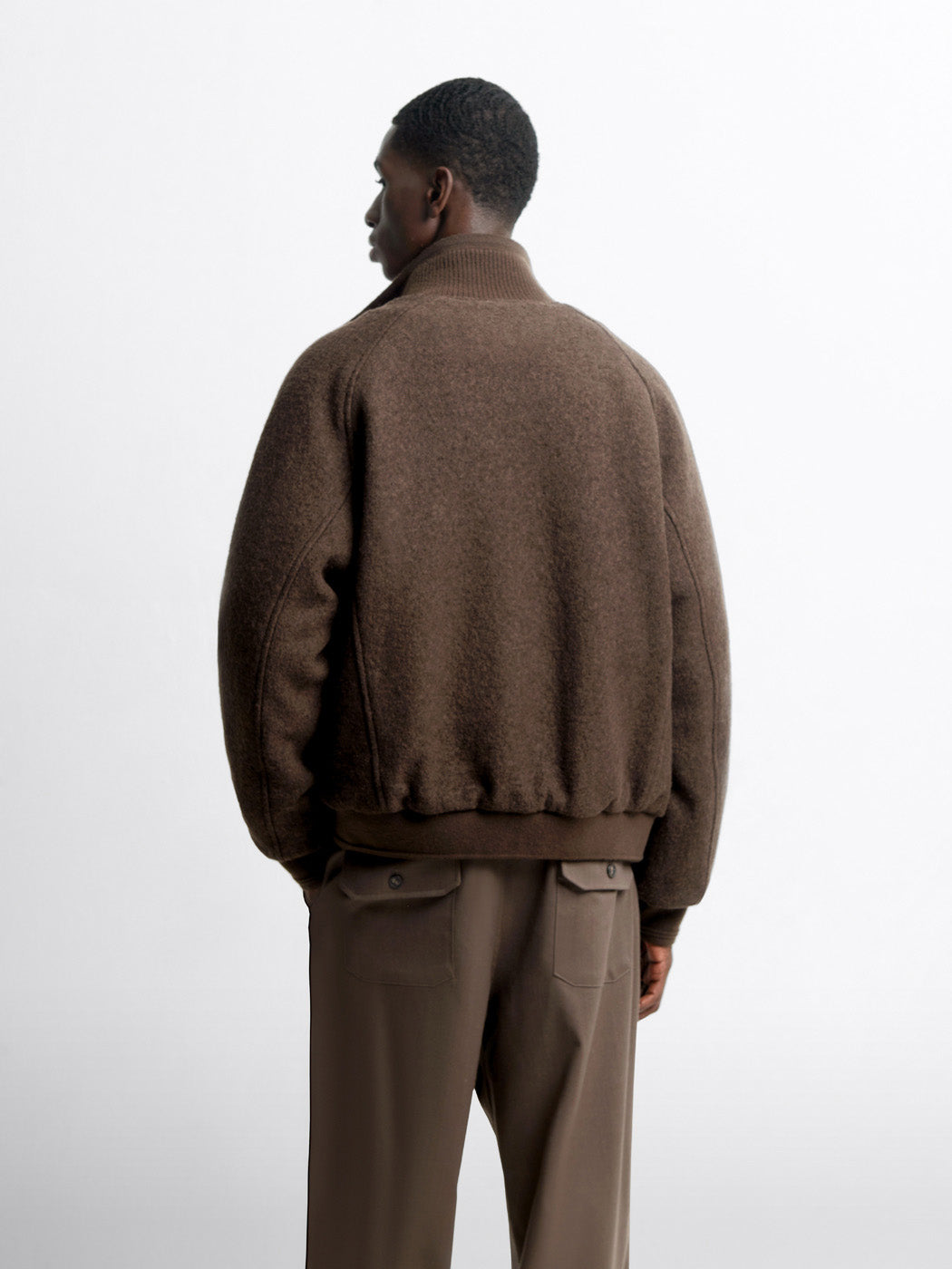 Blouson en laine mélangée  - L'atelier
