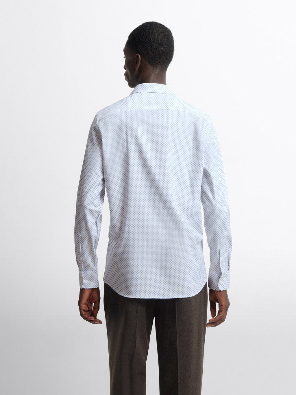 Chemise extra slim à motifs