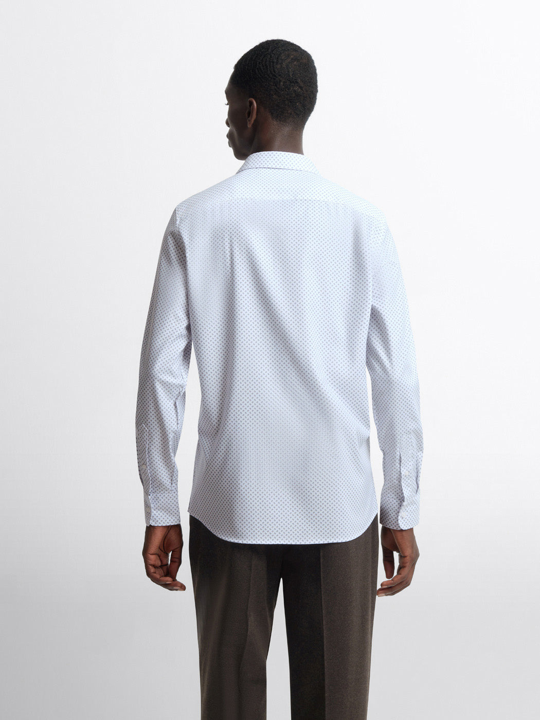 Chemise extra slim à motifs