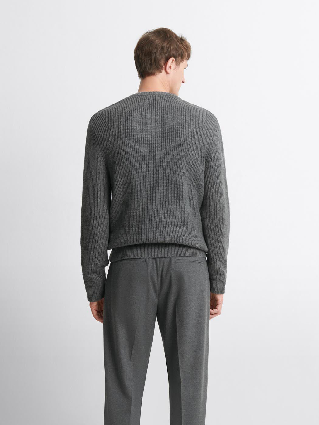 Cardigan col rond zippé en maille perlée