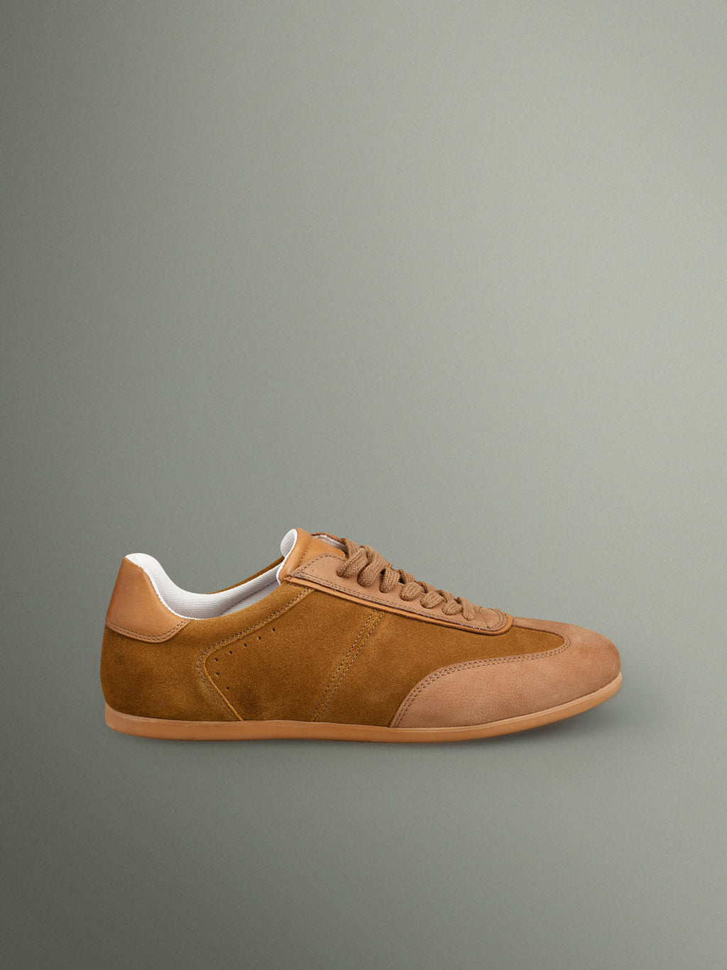 Baskets en cuir